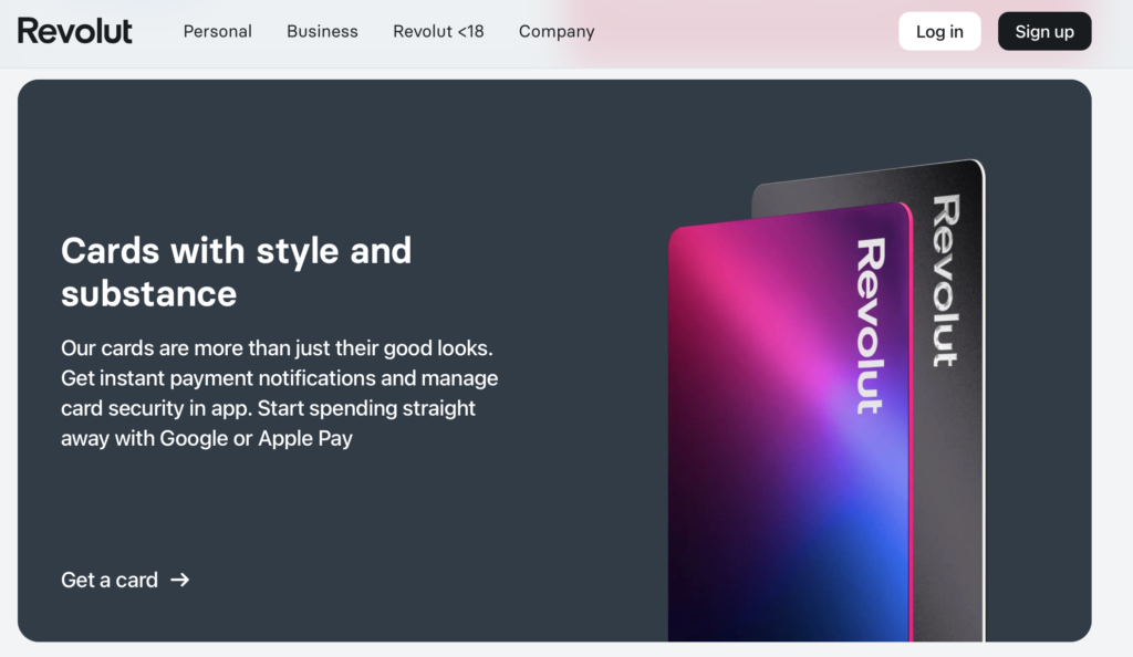 Revolut App 多國貨幣兌換介面截圖
