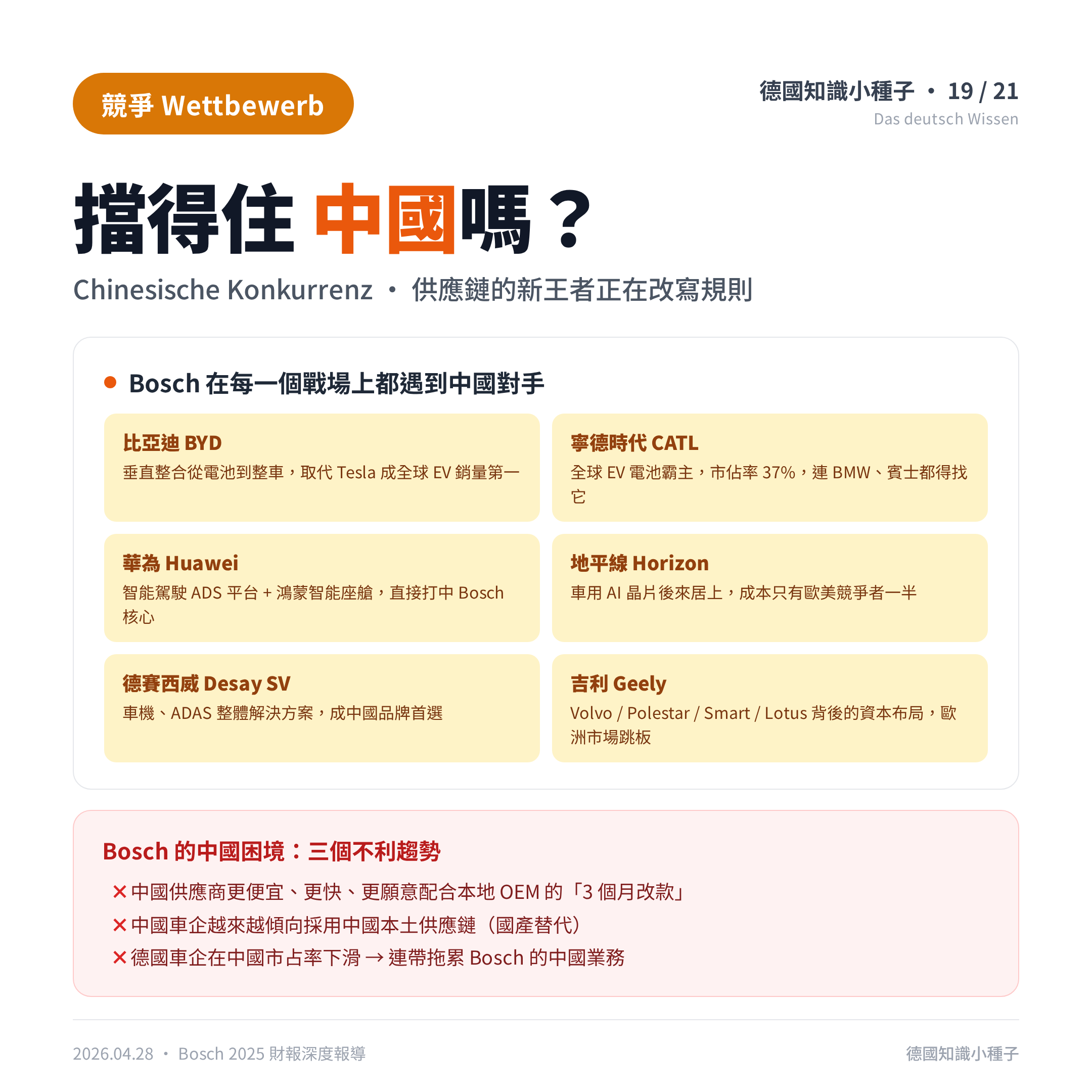 Bosch 中國本地化策略
